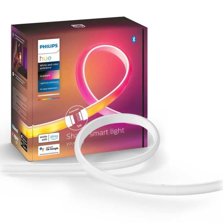 Philips Hue Gradient Lightstrip White/Color Extension i gruppen HEM, HUSHÅLL & TRÄDGÅRD / Smarta hem / Smart belysning hos TP E-commerce Nordic AB (A19242)