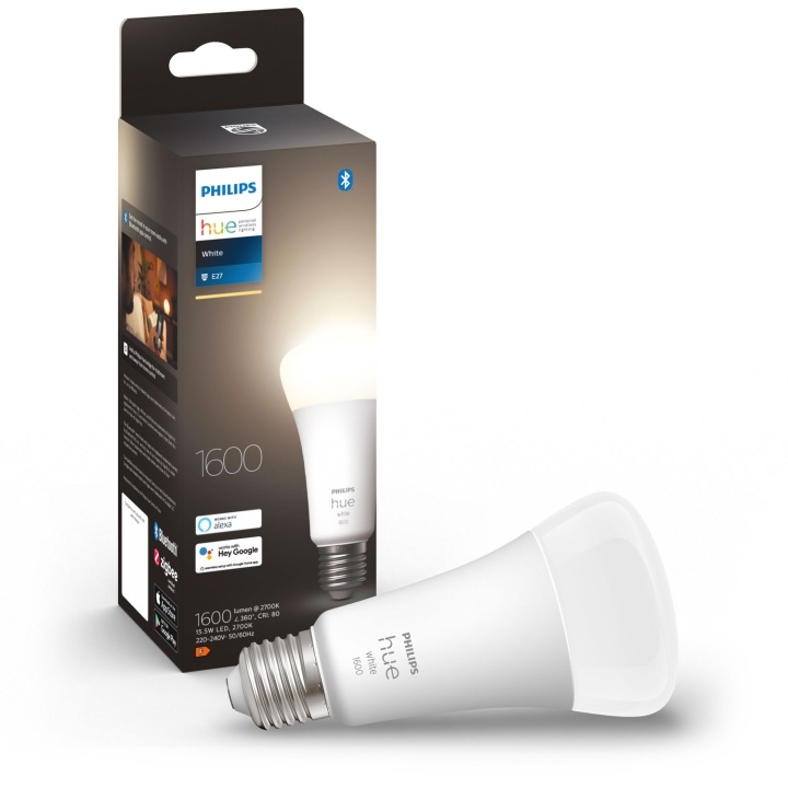 Philips Hue White E27 A67 1600lm 1-pack i gruppen HEM, HUSHÅLL & TRÄDGÅRD / Smarta hem / Smart belysning hos TP E-commerce Nordic AB (A19292)