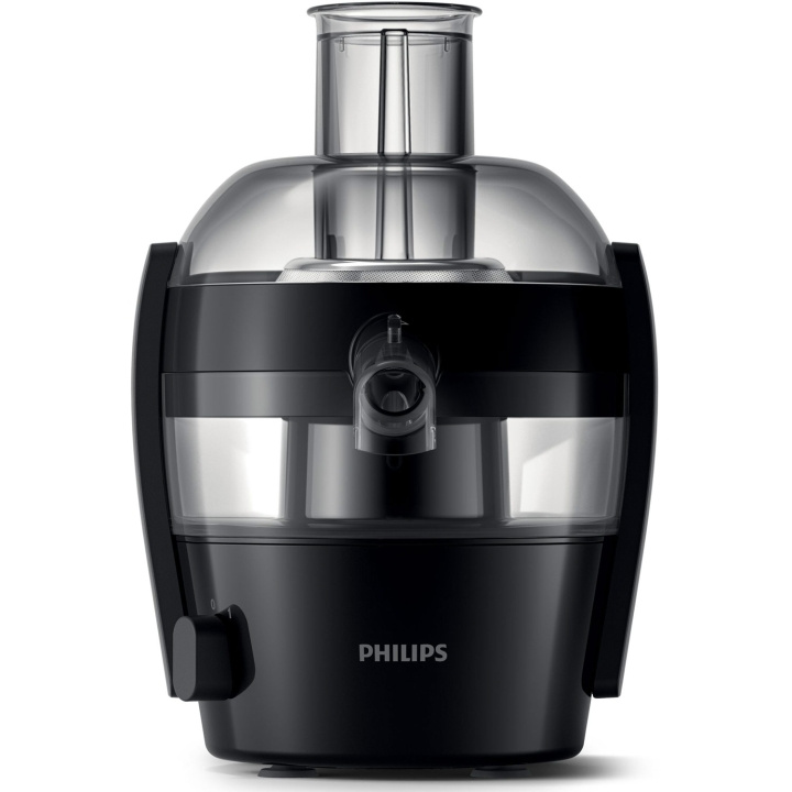 Philips Råsaftcenrifug Viva Collection HR1832 Black i gruppen HEM, HUSHÅLL & TRÄDGÅRD / Hushållsmaskiner / Vatten & Juice / Råsaftcentrifug hos TP E-commerce Nordic AB (A19318)