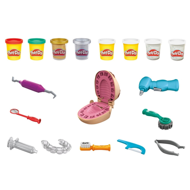 Play Doh Gold Fillin\' and Drillin\' i gruppen LEKSAKER, BARN- & BABYPRODUKTER / Leksaker / Leklera, leksand och tillbehör hos TP E-commerce Nordic AB (A19332)