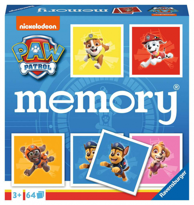 Ravensburger Paw Patrol memory i gruppen LEKSAKER, BARN- & BABYPRODUKTER / Leksaker / Sällskapsspel / Barnspel hos TP E-commerce Nordic AB (A19364)