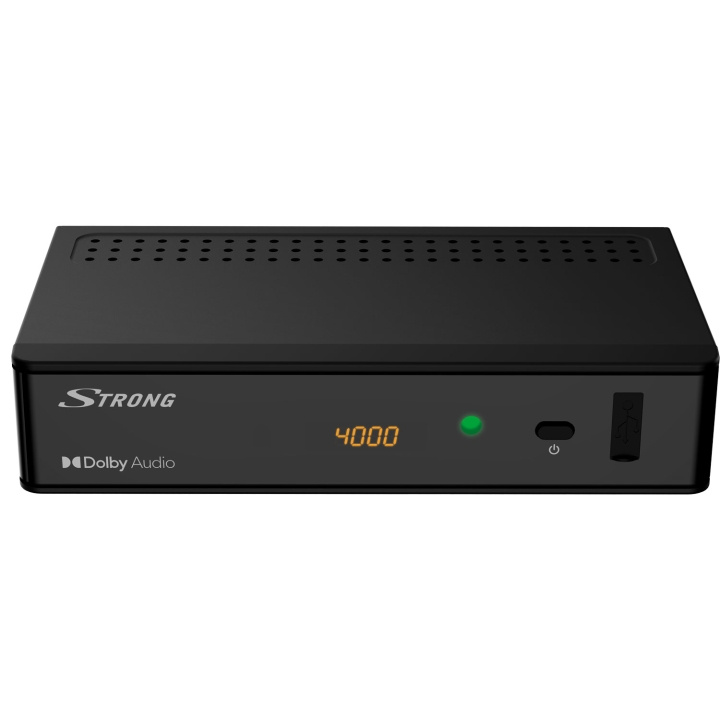 Strong SRT8215 DVB-T2 TV-box Free-to-air marksänd i gruppen HEMELEKTRONIK / Ljud & Bild / TV & Tillbehör / Marksänd/TV-Boxer hos TP E-commerce Nordic AB (A19492)