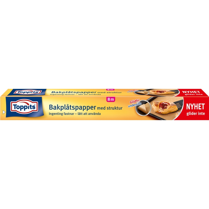 Toppits Bakplåtspapper Rulle 8M Glidfri (20st DFP) i gruppen HEM, HUSHÅLL & TRÄDGÅRD / Köksredskap / Övriga köksredskap hos TP E-commerce Nordic AB (A19522)
