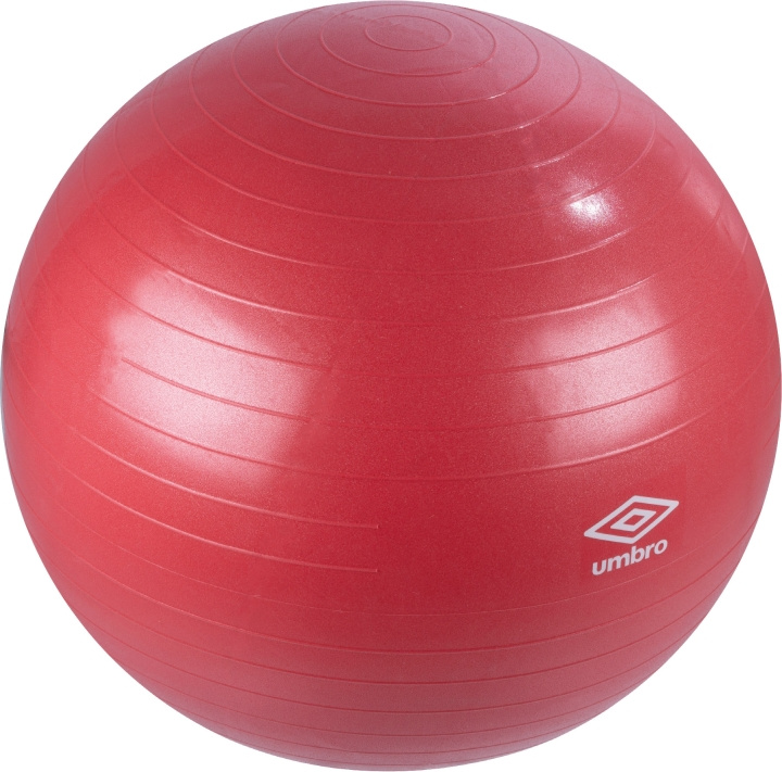 Umbro Pilatesboll Röd 75cm i gruppen SPORT, FRITID & HOBBY / Träningsredskap / Yogautrustning hos TP E-commerce Nordic AB (A19591)