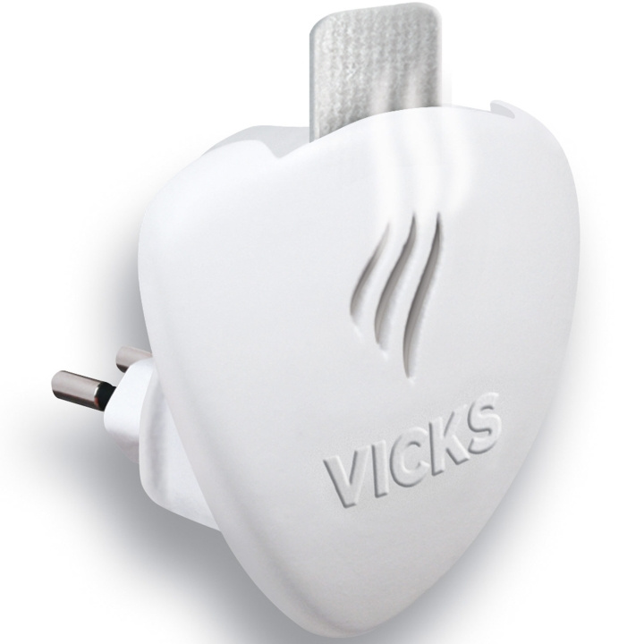 Vicks Plug-In ångspridare VH1700, (Osorterade dofter) i gruppen HEM, HUSHÅLL & TRÄDGÅRD / Fläktar & Klimatprodukter / Doftspridare hos TP E-commerce Nordic AB (A19618)