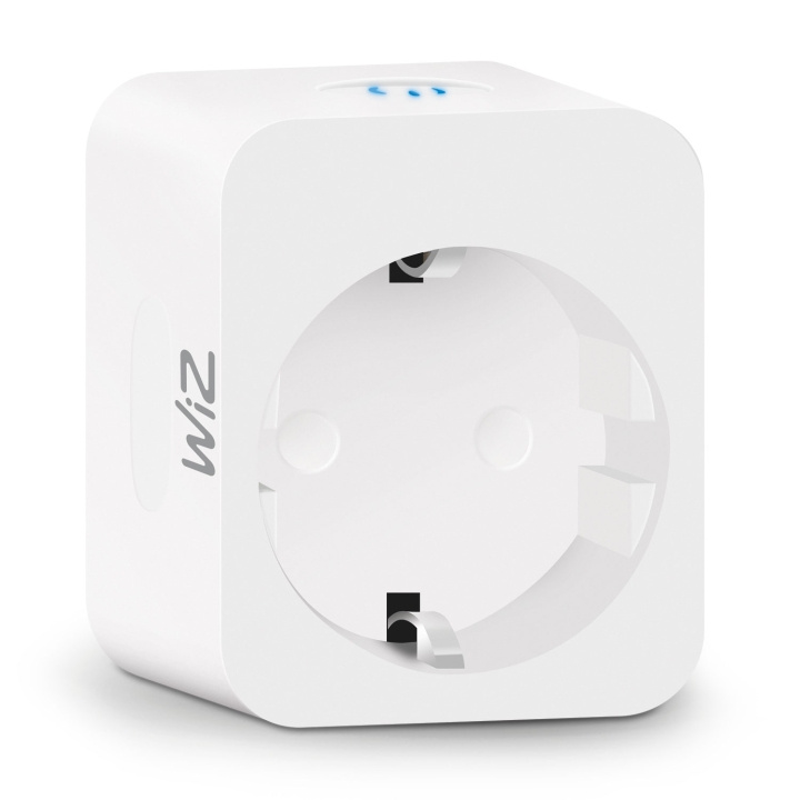 WiZ WiFi Smart Plug med energimätning i gruppen HEM, HUSHÅLL & TRÄDGÅRD / Smarta hem / Smart plugs hos TP E-commerce Nordic AB (A19621)
