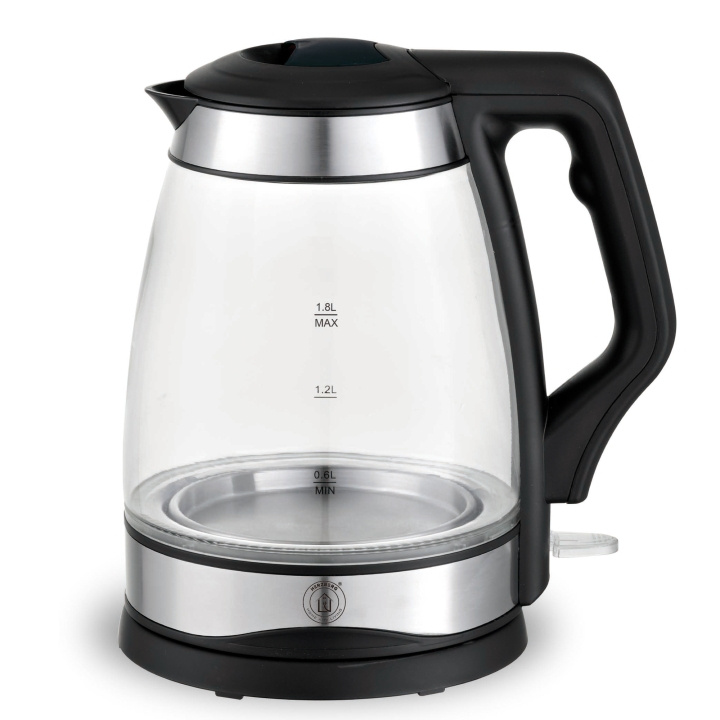 Herzberg HG-5044 1.8L Vattenkokare med LED-ljus indikator i gruppen HEM, HUSHÅLL & TRÄDGÅRD / Hushållsmaskiner / Vatten & Juice / Vattenkokare hos TP E-commerce Nordic AB (A19899)