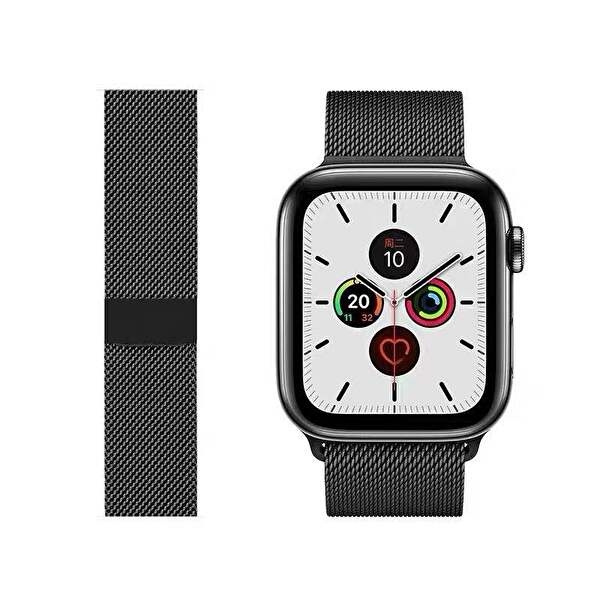 Metallarmband till Apple Watch 42/44mm i gruppen SMARTPHONE & SURFPLATTOR / Träning, hem & fritid / Apple Watch & tillbehör / Tillbehör hos TP E-commerce Nordic AB (A20293)