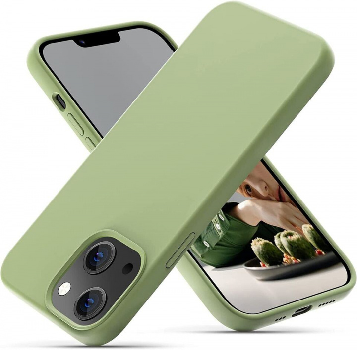 Silikonskal till iPhone 12 Pro Max, Grön i gruppen SMARTPHONE & SURFPLATTOR / Mobilskydd / Apple / iPhone 12 Pro Max hos TP E-commerce Nordic AB (A20324)