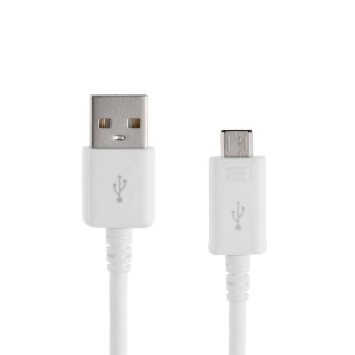 Samsung Micro till USB-kabel 1m i Vit färg (ECB-DU4AWE) i gruppen SMARTPHONE & SURFPLATTOR / Laddare & Kablar / Kablar / Kablar microUSB hos TP E-commerce Nordic AB (A20482)