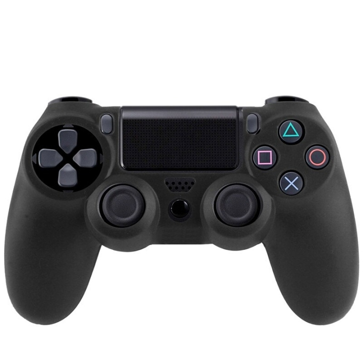 Silikonskydd till PS4 handkontroll - Svart i gruppen HEMELEKTRONIK / Spelkonsoler & Tillbehör / Sony PlayStation 4 hos TP E-commerce Nordic AB (A20512)