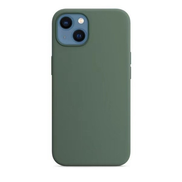 Silikonskal till iPhone 14 Plus, Grön i gruppen SMARTPHONE & SURFPLATTOR / Mobilskydd / Apple / iPhone 14 hos TP E-commerce Nordic AB (A20585)