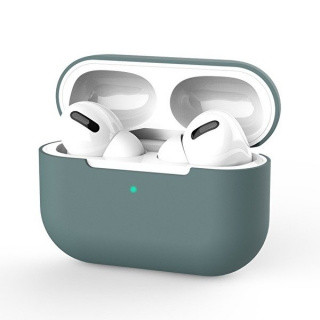 Skyddsfodral i silikon till Apple Airpods Pro, Grön