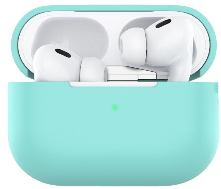 Skyddsfodral i silikon till Apple Airpods Pro, Blå i gruppen HEMELEKTRONIK / Ljud & Bild / Hörlurar & Tillbehör / Tillbehör hos TP E-commerce Nordic AB (A20670)