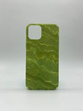 Marmorskal med grön marmor till iPhone 11 Pro Max