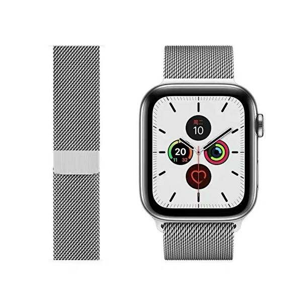 Metallarmband till Apple Watch 38/40mm i gruppen SMARTPHONE & SURFPLATTOR / Träning, hem & fritid / Apple Watch & tillbehör / Tillbehör hos TP E-commerce Nordic AB (A20717)