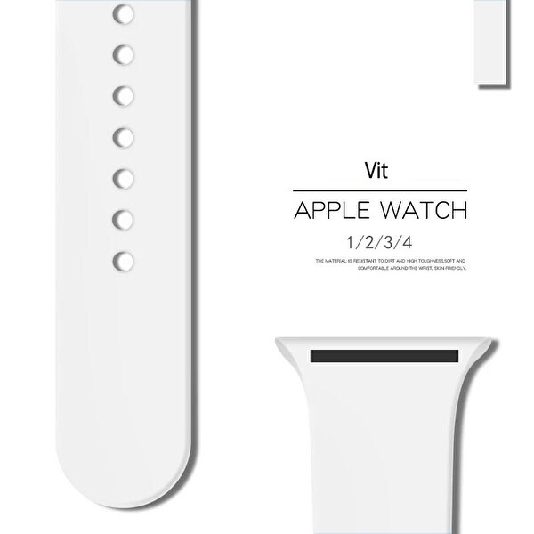 Silikonarmband till Apple Watch 40mm i gruppen SMARTPHONE & SURFPLATTOR / Träning, hem & fritid / Apple Watch & tillbehör / Tillbehör hos TP E-commerce Nordic AB (A20796)