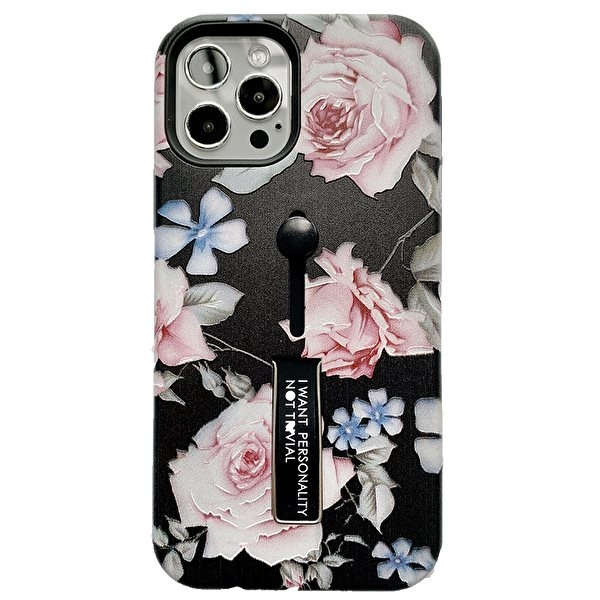 Fashioncase med fingerhållare - iPhone 12 Mini i gruppen SMARTPHONE & SURFPLATTOR / Mobilskydd / Apple / iPhone 12 Mini / Skal hos TP E-commerce Nordic AB (A20845)