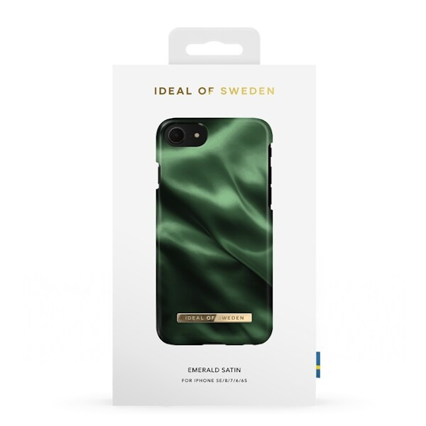 iDeal Skal iPhone 6/6S/7/8/SE2020  Emerald Satin i gruppen SMARTPHONE & SURFPLATTOR / Mobilskydd / Apple / iPhone 8 hos TP E-commerce Nordic AB (A21026)