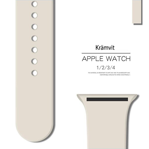 Silikonarmband till Apple Watch 42mm i gruppen SMARTPHONE & SURFPLATTOR / Träning, hem & fritid / Apple Watch & tillbehör / Tillbehör hos TP E-commerce Nordic AB (A21244)