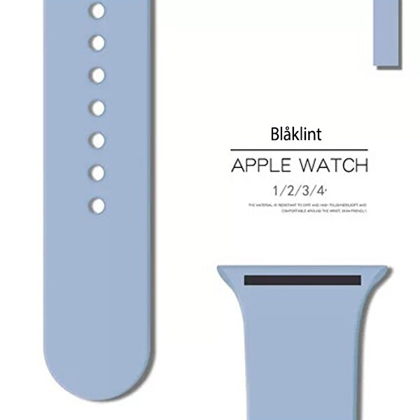 Silikonarmband till Apple Watch 42mm i gruppen SMARTPHONE & SURFPLATTOR / Träning, hem & fritid / Apple Watch & tillbehör / Tillbehör hos TP E-commerce Nordic AB (A21248)