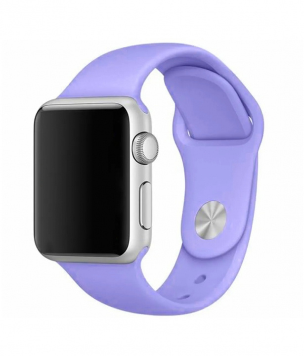 Silikonarmband till Apple Watch 42/44mm, Lila i gruppen SMARTPHONE & SURFPLATTOR / Träning, hem & fritid / Apple Watch & tillbehör / Tillbehör hos TP E-commerce Nordic AB (A21294)