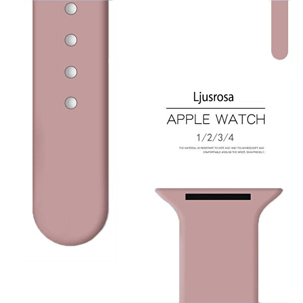 Silikonarmband till Apple Watch 42mm i gruppen SMARTPHONE & SURFPLATTOR / Träning, hem & fritid / Apple Watch & tillbehör / Tillbehör hos TP E-commerce Nordic AB (A21296)