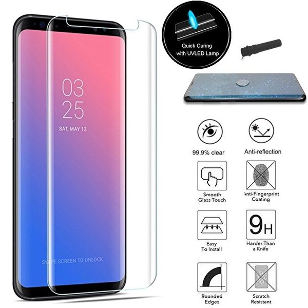 3D Galaxy S20 Ultra skärmskydd med superlim av UV Nano Optic