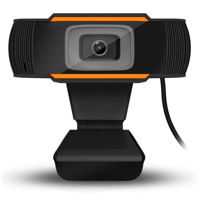 SiGN Webbkamera med Mikrofon 720P USB - Svart i gruppen DATORER & KRINGUTRUSTNING / Datortillbehör / Webbkameror hos TP E-commerce Nordic AB (A21787)