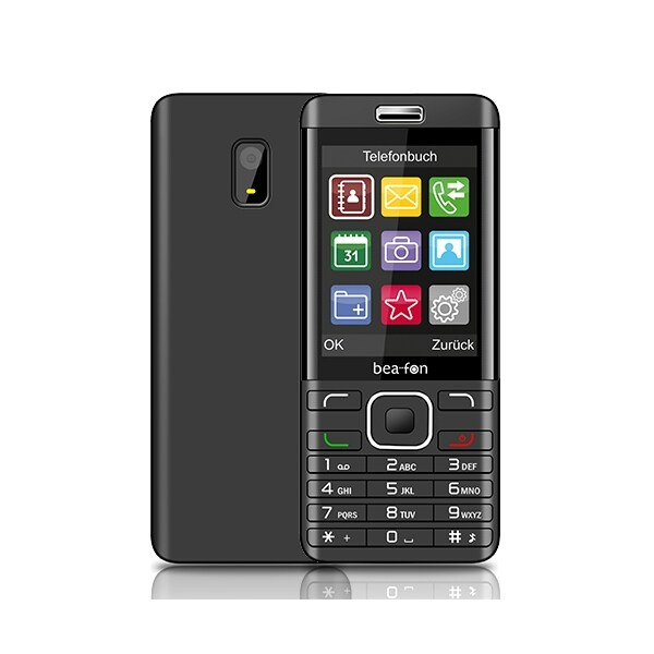 Beafon C350 - 2G, Enkel mobiltelefon med färgskärm, Svart i gruppen SMARTPHONE & SURFPLATTOR / Mobiltelefoner & smartphones hos TP E-commerce Nordic AB (A21892)