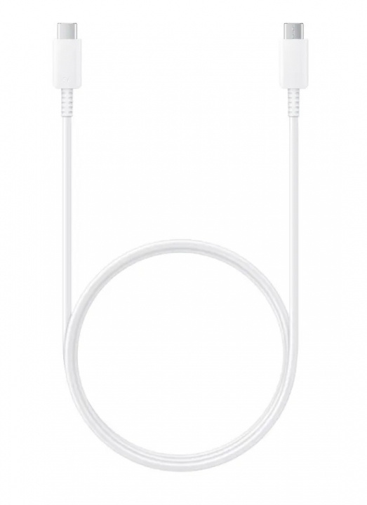 Samsung EP-DN975 Laddkabel USB-C till USB-C 5A, 1m, Vit i gruppen SMARTPHONE & SURFPLATTOR / Laddare & Kablar / Kablar / Kablar Typ C hos TP E-commerce Nordic AB (A22070)