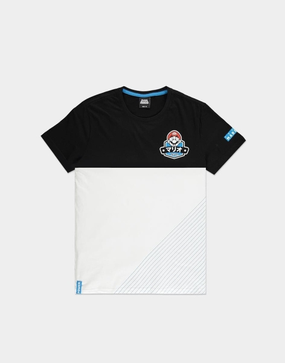 Team Mario - Herr T-Shirt, M i gruppen HEMELEKTRONIK / Spelkonsoler & Tillbehör / Övriga spel & tillbehör hos TP E-commerce Nordic AB (A22091)