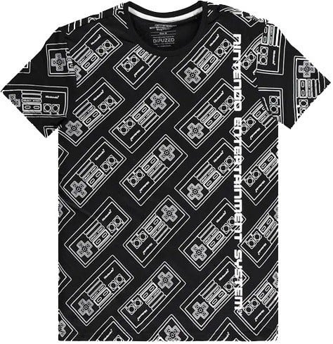 Difuzed NES AOP Men\'s T-shirt, M i gruppen SPORT, FRITID & HOBBY / Accessoarer / T-shirts & Tröjor hos TP E-commerce Nordic AB (A22129)