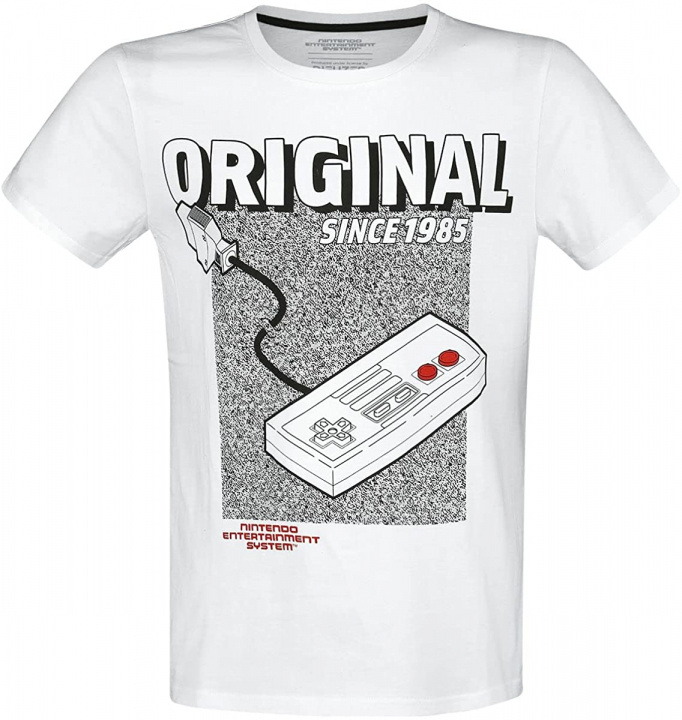 Difuzed NES The Original T-shirt, L i gruppen HEMELEKTRONIK / Spelkonsoler & Tillbehör / Övriga spel & tillbehör hos TP E-commerce Nordic AB (A22183)