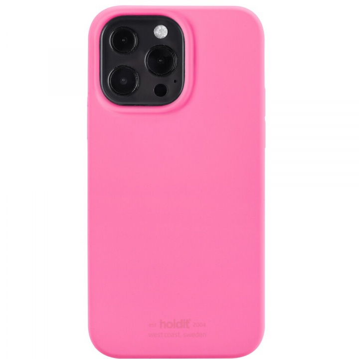 Holdit Silikonskal Bright Pink, iPhone 13 Pro i gruppen SMARTPHONE & SURFPLATTOR / Mobilskydd / Apple / iPhone 13 Pro / Skal hos TP E-commerce Nordic AB (A22225)