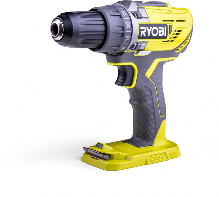 Ryobi R18DD3-0 Kraftfull borrskruvdragare i gruppen HEM, HUSHÅLL & TRÄDGÅRD / Verktyg / Skruvdragare hos TP E-commerce Nordic AB (A22258)