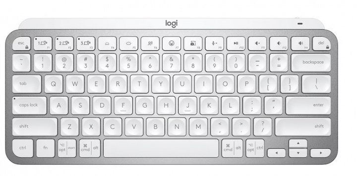 Logitech MX Keys Mini, Ljusgrå i gruppen DATORER & KRINGUTRUSTNING / Möss & Tangentbord / Tangentbord / Trådlösa hos TP E-commerce Nordic AB (A22262)