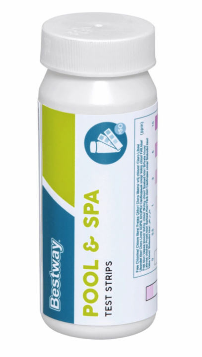 Bestway Teststickor för PH-värde/Klorhalt - 50st i gruppen HEM, HUSHÅLL & TRÄDGÅRD / Trädgårdsprodukter / Pool & Pooltillbehör / Poolkem hos TP E-commerce Nordic AB (A22274)