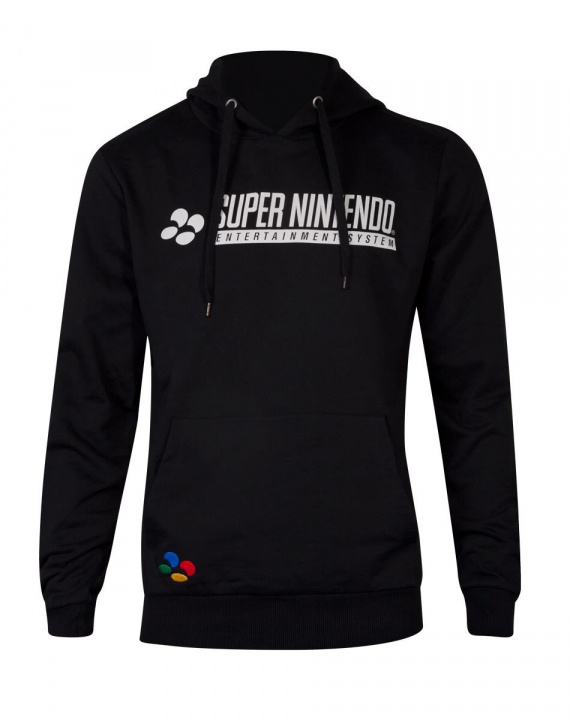 Difuzed SNES Controller Hoodie, M i gruppen SPORT, FRITID & HOBBY / Accessoarer / T-shirts & Tröjor hos TP E-commerce Nordic AB (A22293)