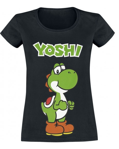 Difuzed Super Mario Yoshi T-shirt dam, XL i gruppen HEMELEKTRONIK / Spelkonsoler & Tillbehör / Övriga spel & tillbehör hos TP E-commerce Nordic AB (A22333)