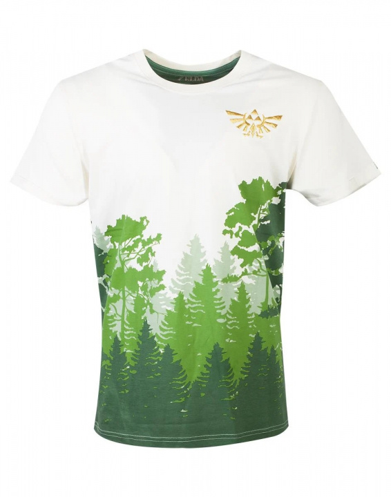 Difuzed Zelda Hyrule Forest T-shirt, S i gruppen HEMELEKTRONIK / Spelkonsoler & Tillbehör / Övriga spel & tillbehör hos TP E-commerce Nordic AB (A22341)