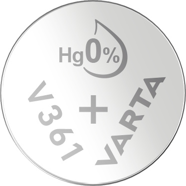 Varta V361/SR58 Silver Coin Watch J-Pack i gruppen HEMELEKTRONIK / Batterier & Laddare / Batterier / Knappcell hos TP E-commerce Nordic AB (A22375)