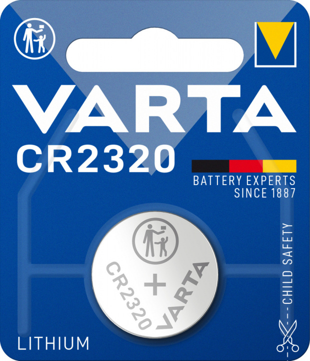 Varta CR2320 Lithium Coin 1-Pack i gruppen HEMELEKTRONIK / Batterier & Laddare / Batterier / Knappcell hos TP E-commerce Nordic AB (A22376)