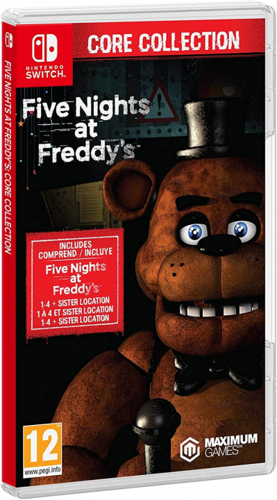 Five Nights at Freddy´s - Core Collection (Switch) i gruppen HEMELEKTRONIK / Spelkonsoler & Tillbehör / Nintendo Switch / Spel hos TP E-commerce Nordic AB (A22383)