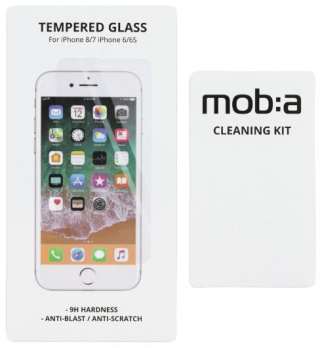 iPhone 6S/7/8/SE (2020/2022), Skärmskydd, härdat glas