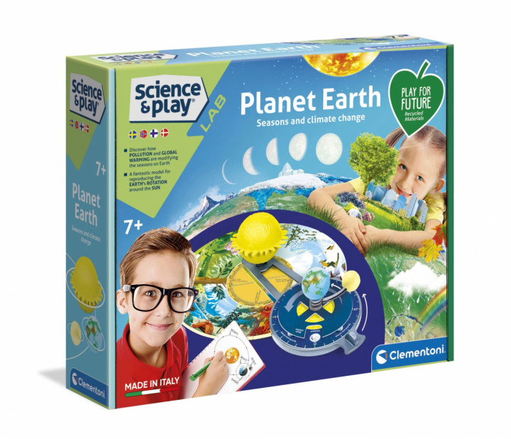 Clementoni Planet Earth Vetenskapskit i gruppen LEKSAKER, BARN- & BABYPRODUKTER / Leksaker / Experiment & DIY hos TP E-commerce Nordic AB (A22436)