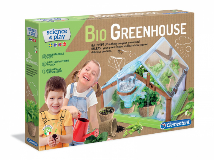 Clementoni Bio Greenhouse Växthus i gruppen LEKSAKER, BARN- & BABYPRODUKTER / Leksaker / Experiment & DIY hos TP E-commerce Nordic AB (A22438)