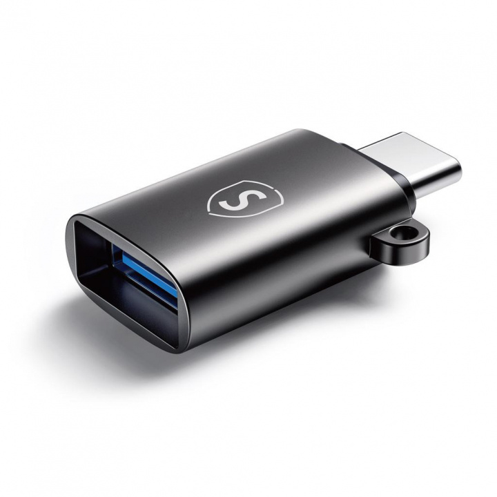 SiGN USB-A till USB-C Adapter i gruppen DATORER & KRINGUTRUSTNING / Datorkablar / USB-kablar / USB-A / Adaptrar hos TP E-commerce Nordic AB (A22458)