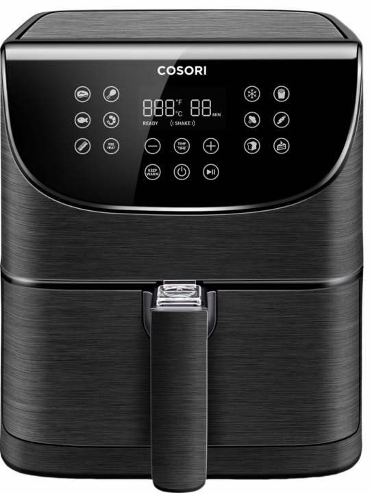 Cosori CP158-AF-RXB Premium Airfryer, 5,5L, Svart i gruppen HEM, HUSHÅLL & TRÄDGÅRD / Hushållsmaskiner / Airfryers & fritöser hos TP E-commerce Nordic AB (A22477)