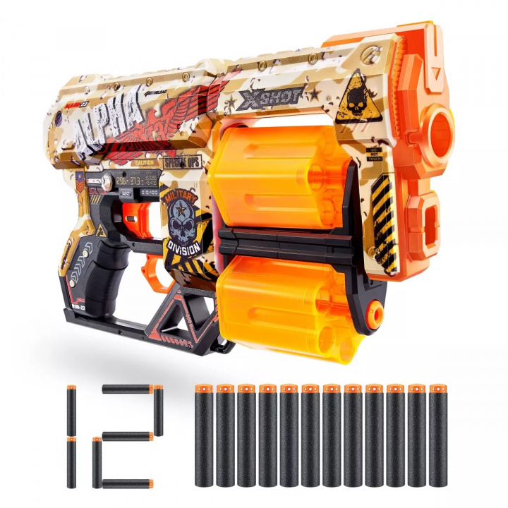 Zuru X-Shot Skins Dread Alpha Zone, Beige i gruppen LEKSAKER, BARN- & BABYPRODUKTER / Leksaker / Actionlek hos TP E-commerce Nordic AB (A22719)